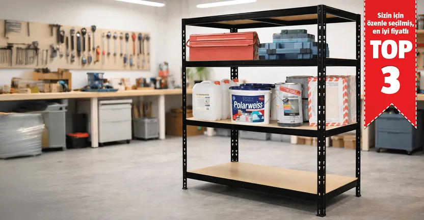 Regalux 4 Katlı Metal Raf 120x40x180 cm