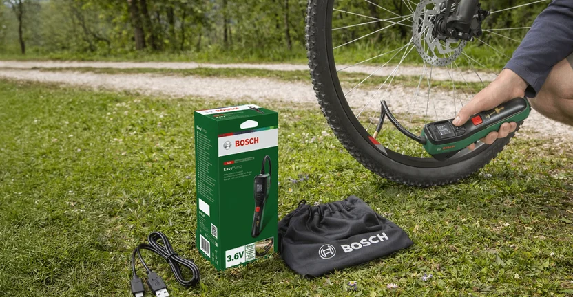 Bosch EasyPump 3.6 V Akülü Hava Pompası (Entegre Akü) 