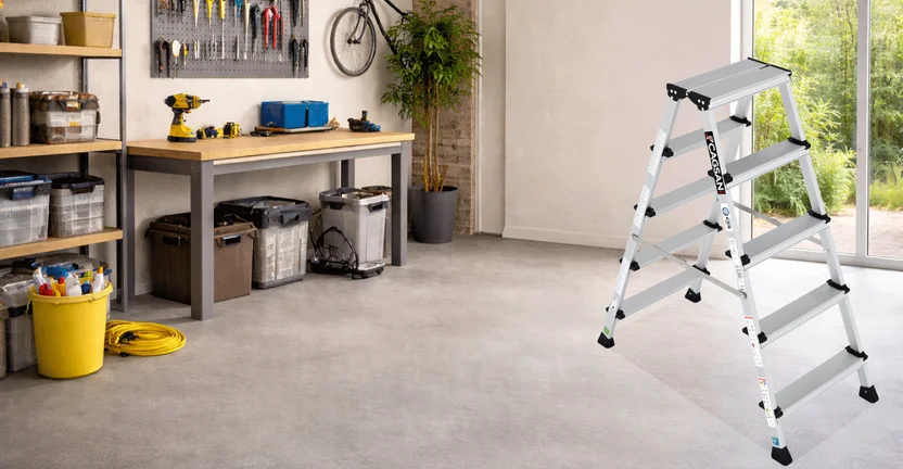 Çağsan Olimpos 5 Basamaklı Çift Çıkışlı Merdiven