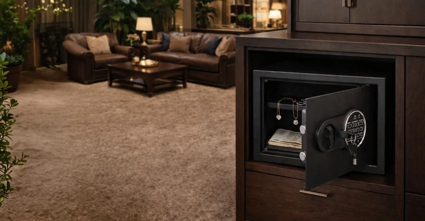 Kale Kilit KD060/60-130 Dijital Siyah Elektronik Para Kasası