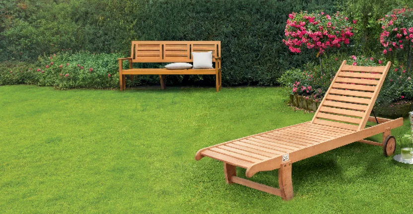 Sunfun Diana Ahşap Şezlong 