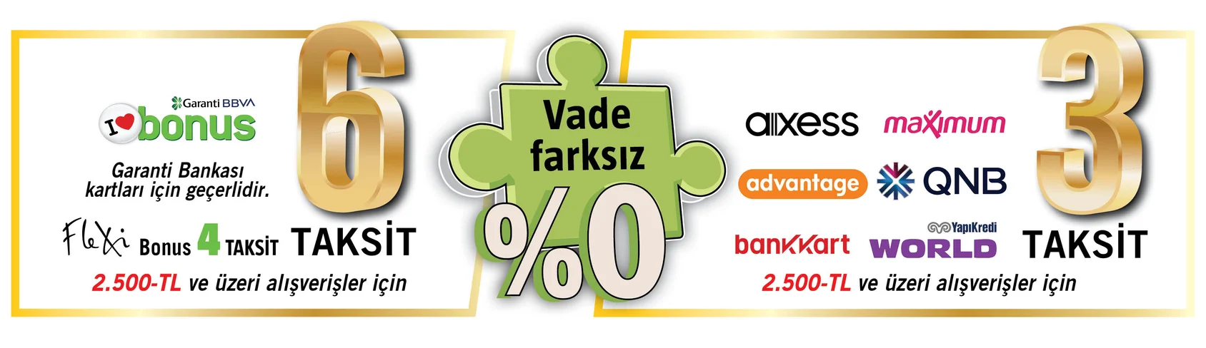 Taksit Seçenekleri