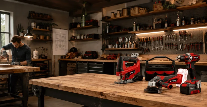 Einhell Expert TE-TK 18/3 Li Kit (JS+CD+AG) 1x4 Ah Akülü Makine Seti