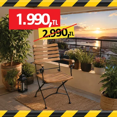 Sunfun Ahşap Sandalye