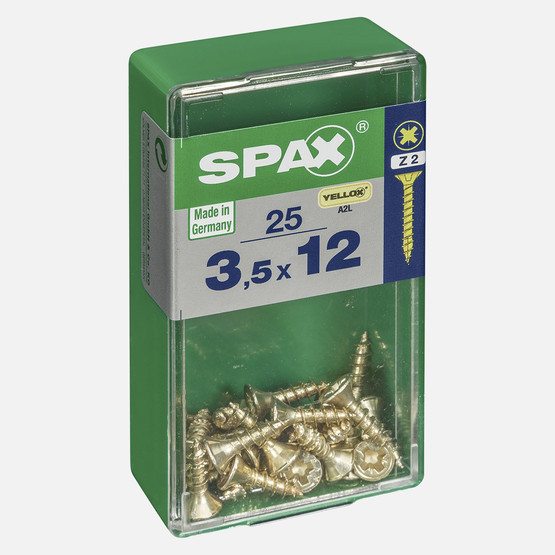 SPAX Havşa Vida Sarı 3.5X12     