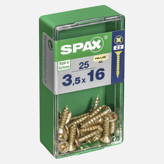 SPAX Havşa Vida Sarı 3.5X16     