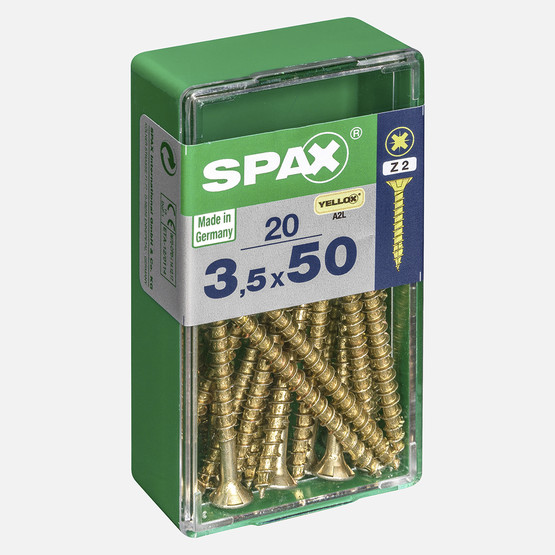 SPAX Havşa Vida Sarı 3.5X50     