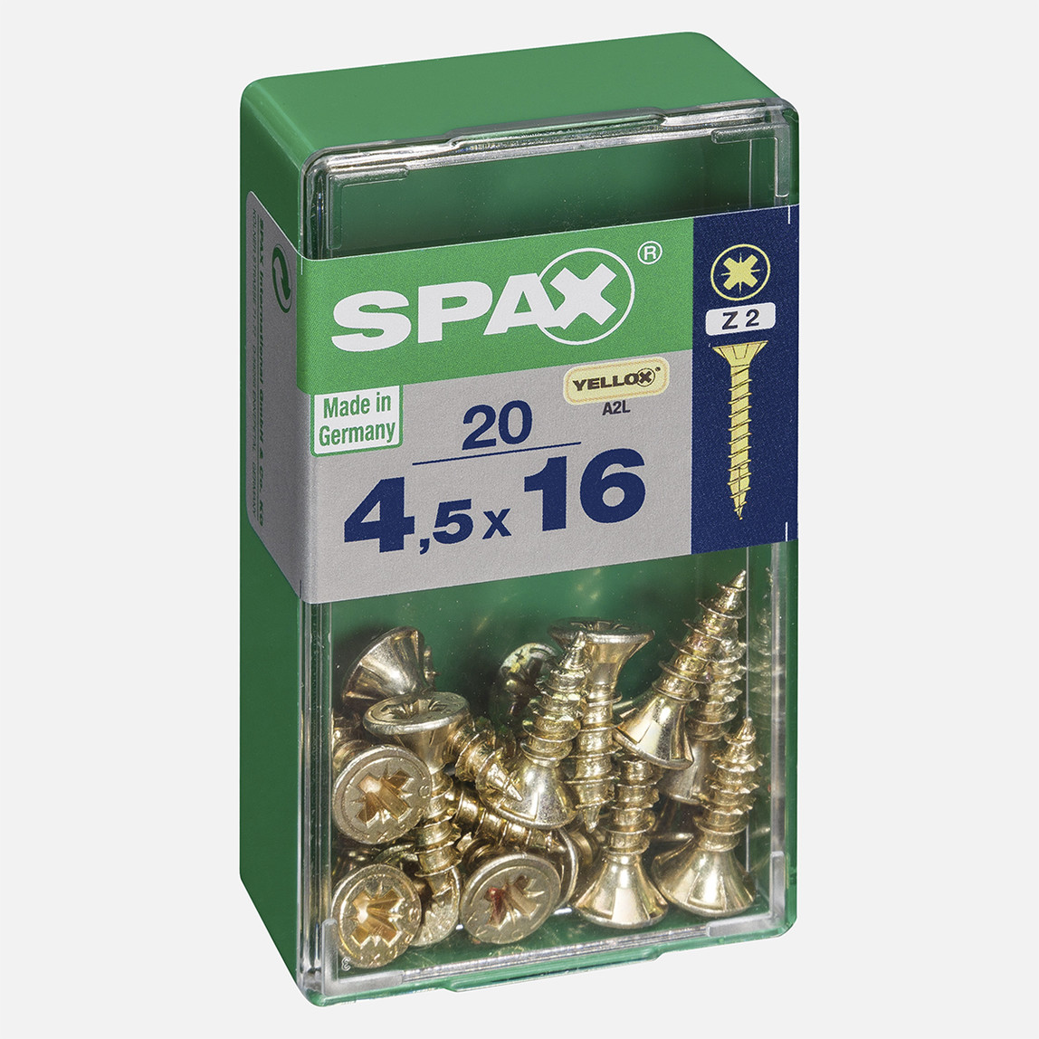    SPAX Havşa Vida Sarı 4.5X16      