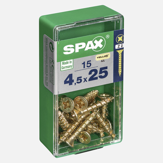 SPAX Havşa Vida Sarı 4.5X25     