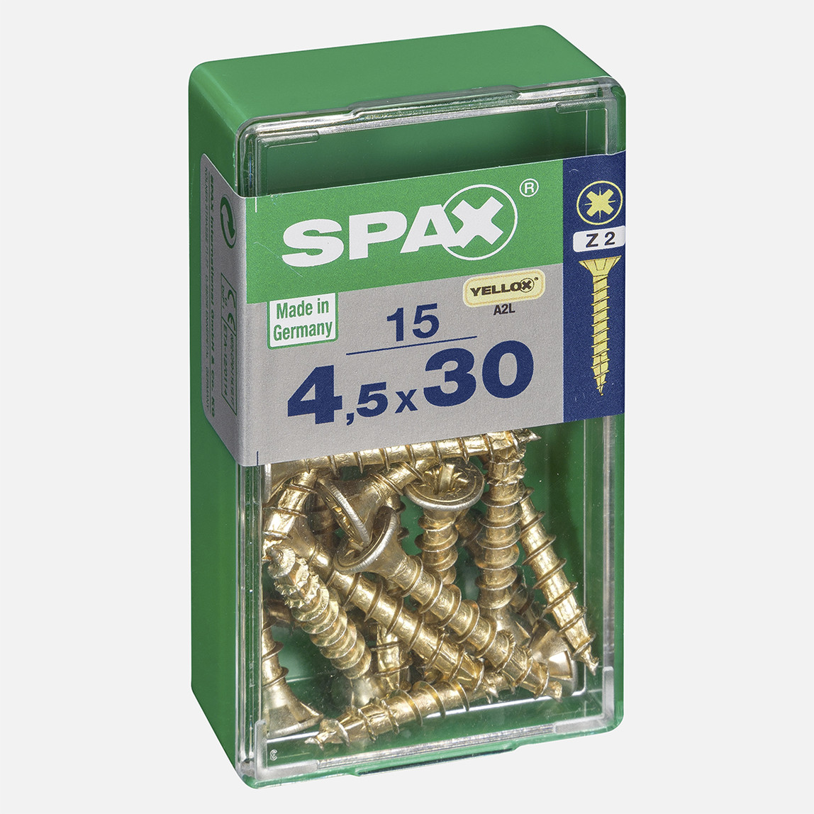    SPAX Havşa Vida Sarı 4.5X30      