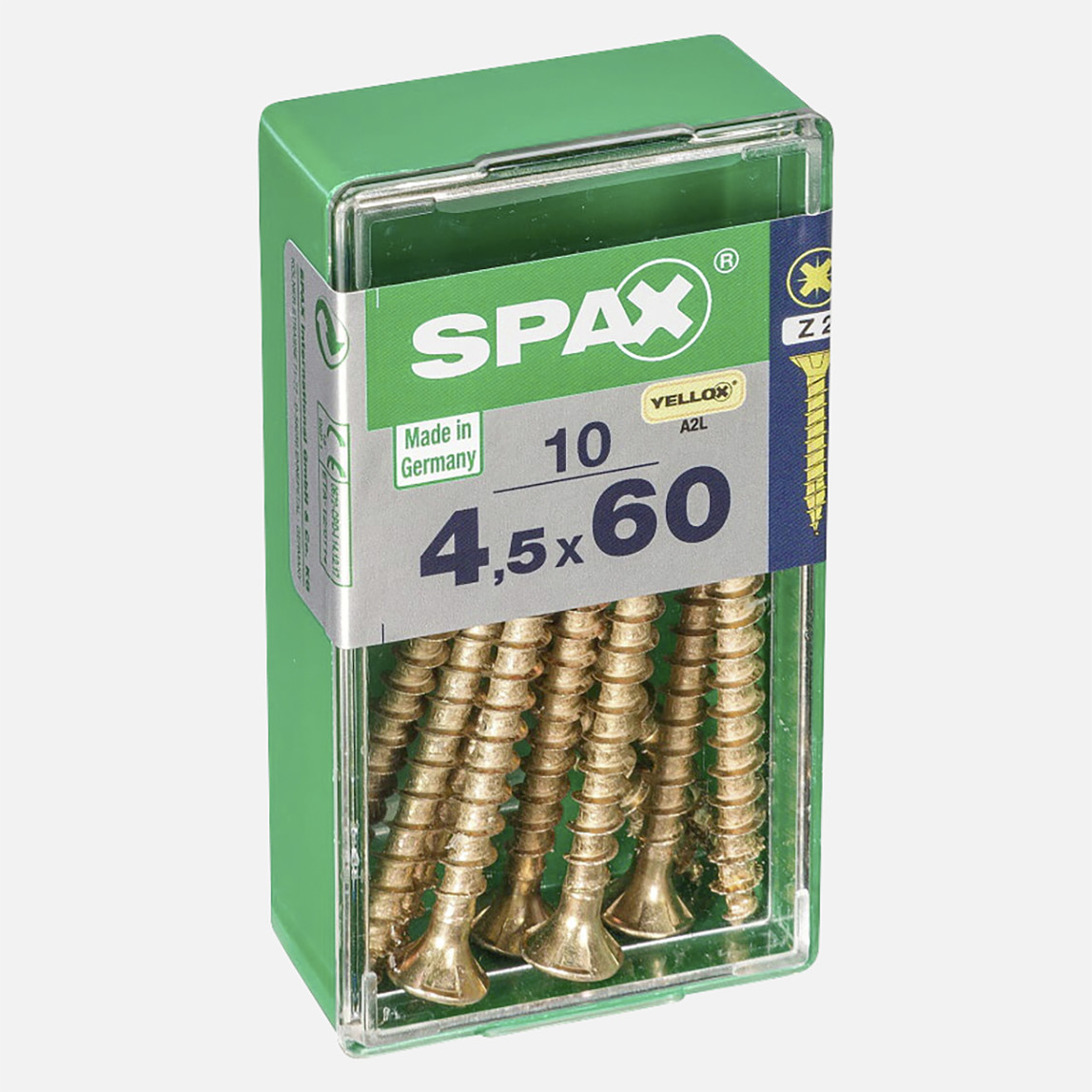    SPAX Havşa Vida Sarı 4.5X60      