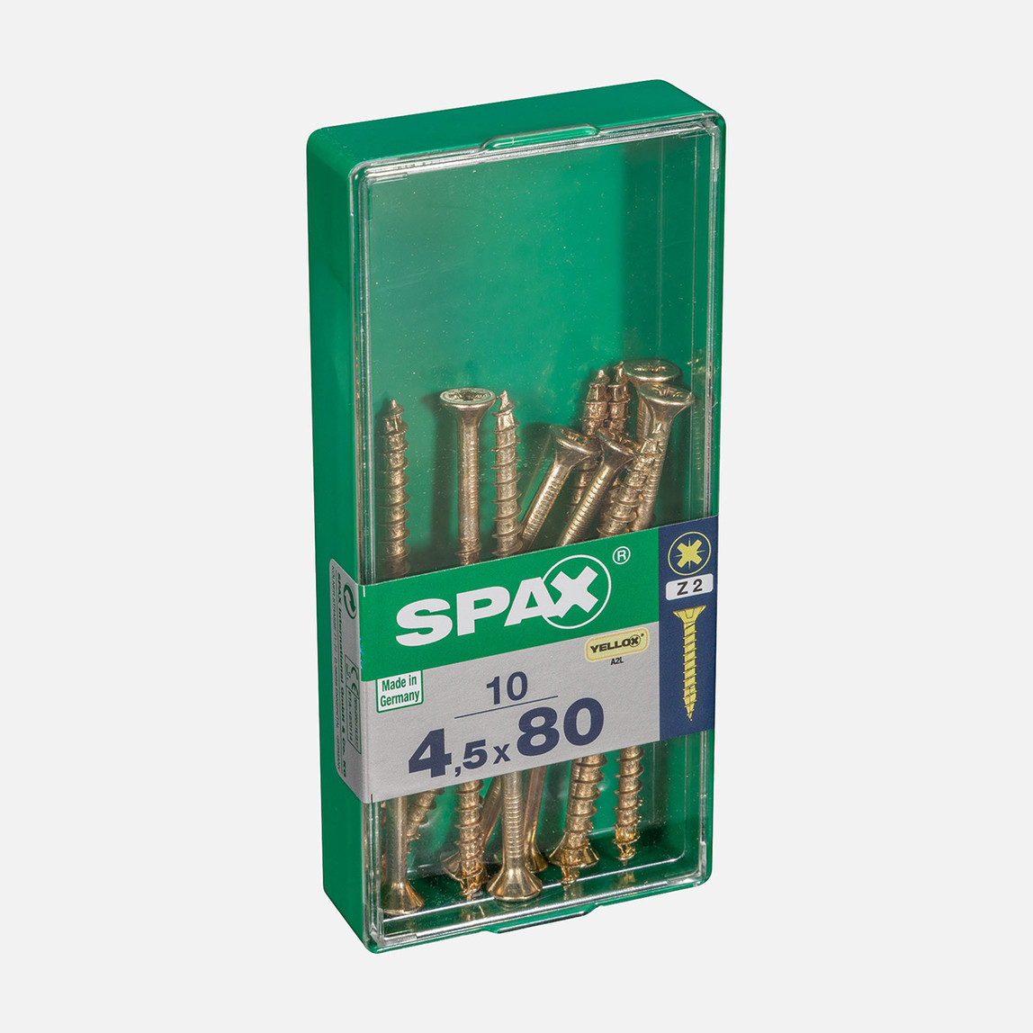   SPAX Havşa Vida Sarı 4.5X80      