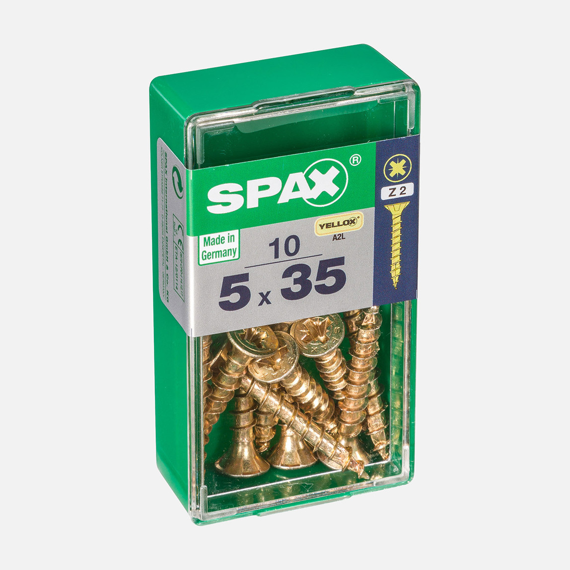    SPAX Havşa Vida Sarı 5X35        
