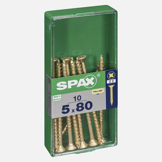 SPAX Havşa Vida Sarı 5X80       