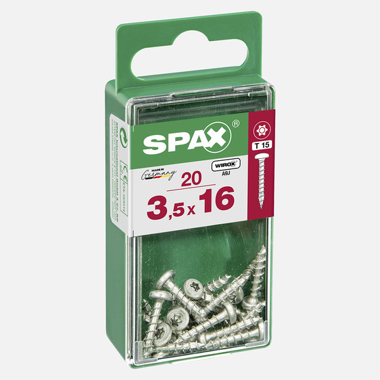 SPAX Yuvarlak Başla Vida 3.5X16       