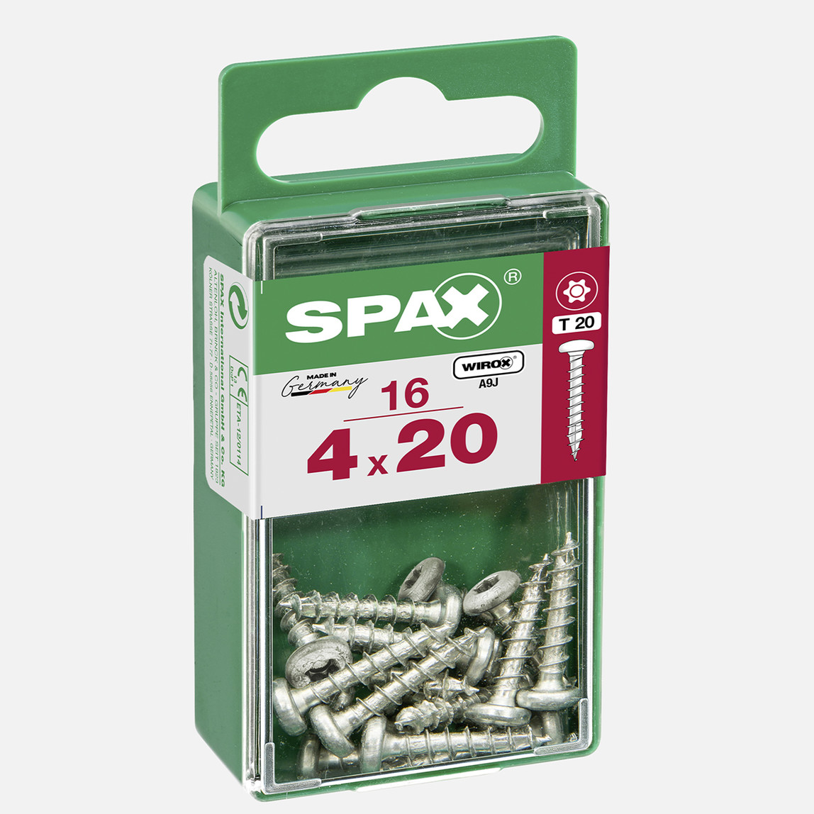    SPAX Yuvarlak Başla Vida 4X16          