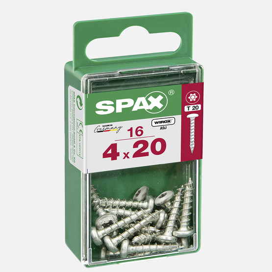 SPAX Yuvarlak Başla Vida 4X16         