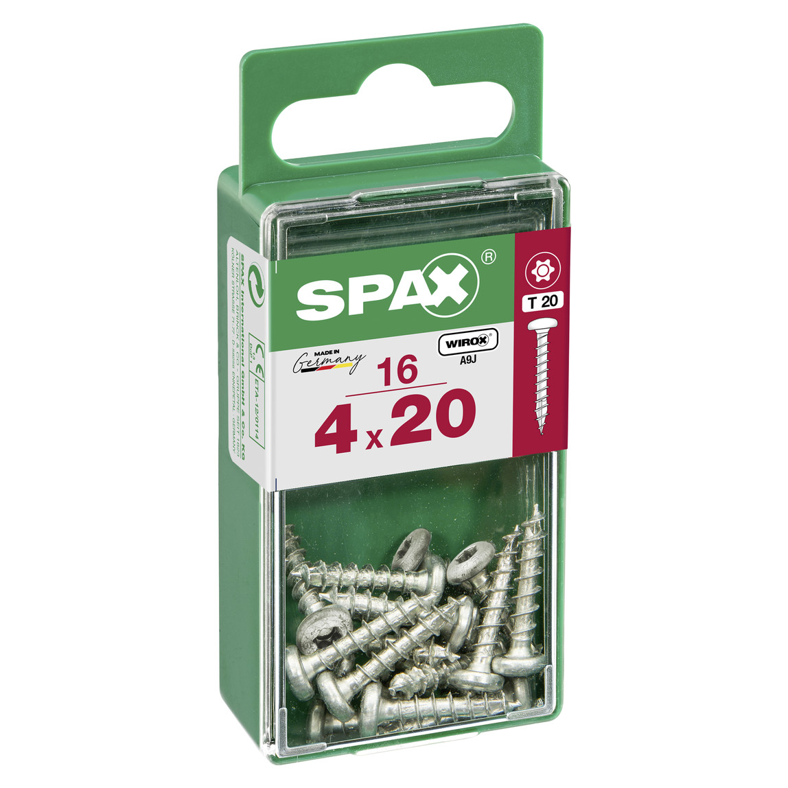    SPAX Yuvarlak Başla Vida 4X20          