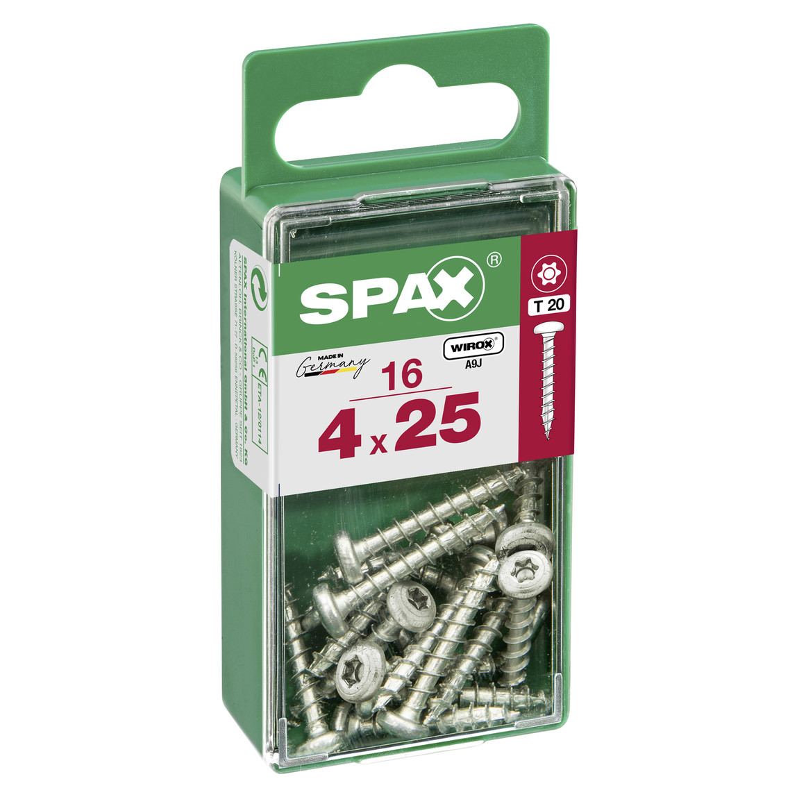    SPAX Yuvarlak Başla Vida 4X25          