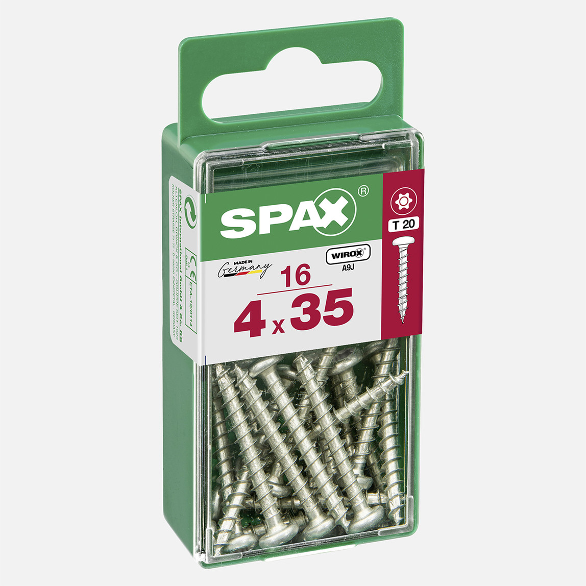    SPAX Yuvarlak Başla Vida 4X35          