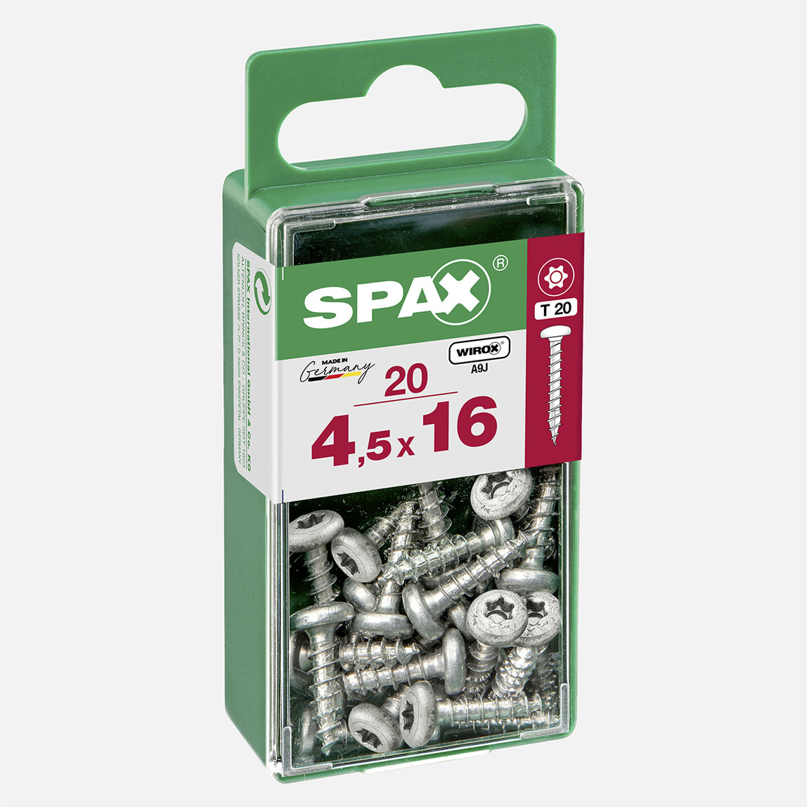    SPAX Yuvarlak Başla Vida 4.5X16        