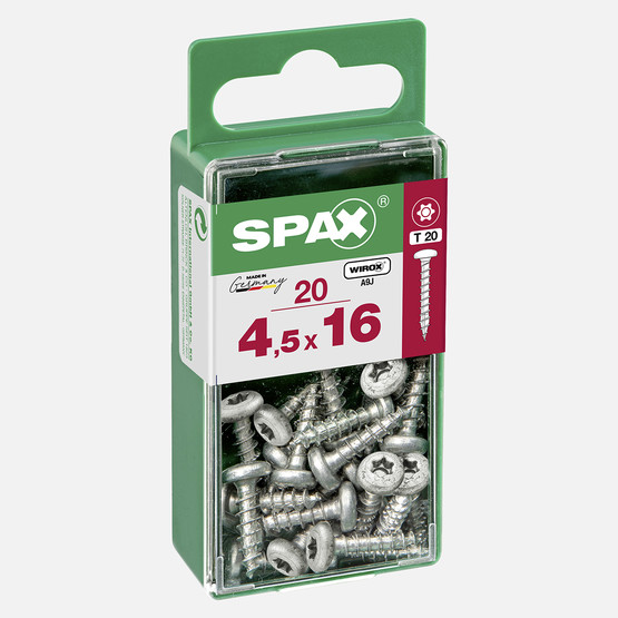 SPAX Yuvarlak Başla Vida 4.5X16       