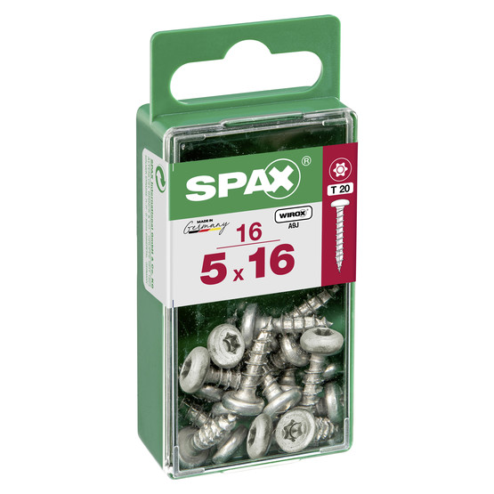 SPAX Yuvarlak Başla Vida 5X16         