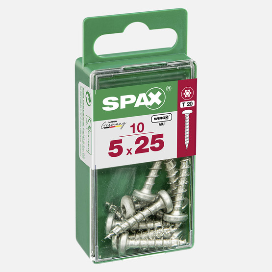 SPAX Yuvarlak Başla Vida 5X25         