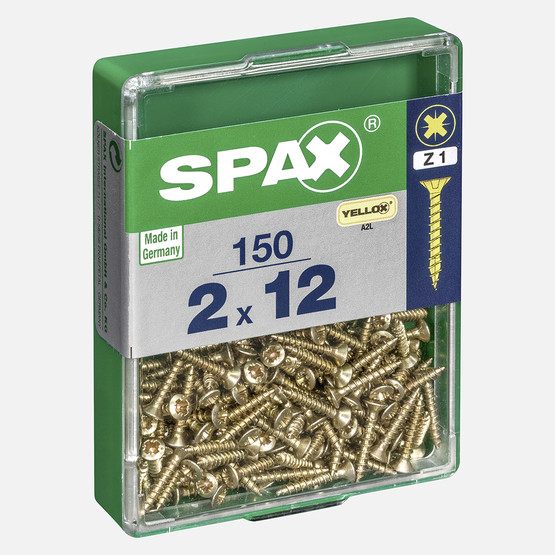 SPAX Havşa Vida Sarı 2X12       