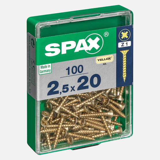 SPAX Havşa Vida Sarı 2.5X20     