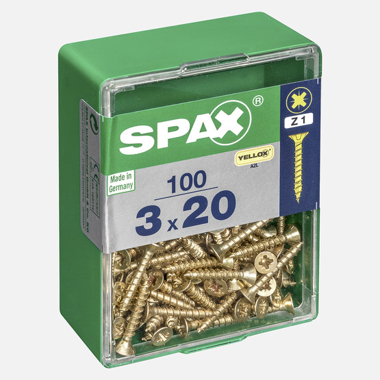 SPAX Havşa Vida Sarı 3X20       