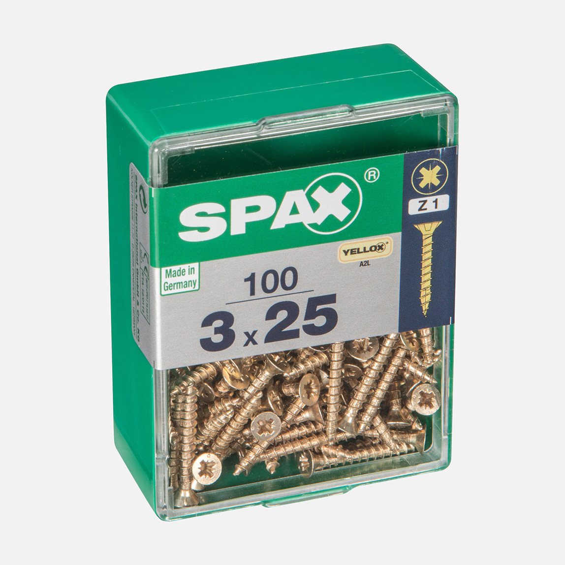    SPAX Havşa Vida Sarı 3X25        