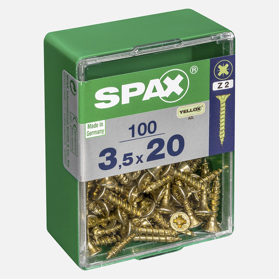 SPAX Havşa Vida Sarı 3.5X20     