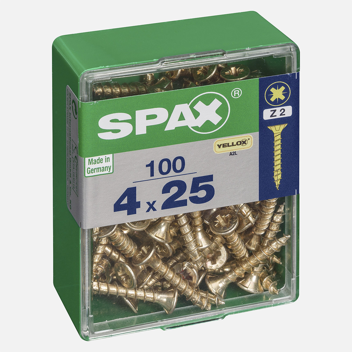    SPAX Havşa Vida Sarı 4X25        