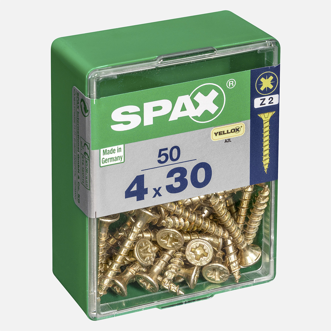    SPAX Havşa Vida Sarı 4X30        