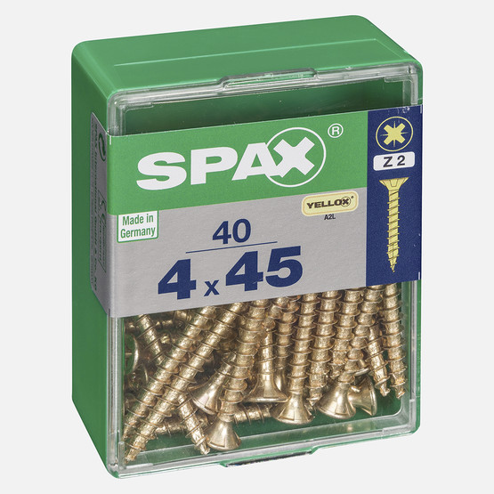 SPAX Havşa Vida Sarı 4X45       