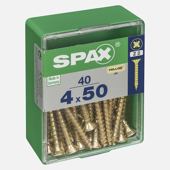 SPAX Havşa Vida Sarı 4X50       