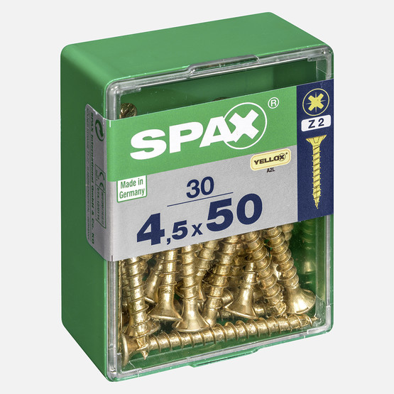 SPAX Havşa Vida Sarı 4.5X50     