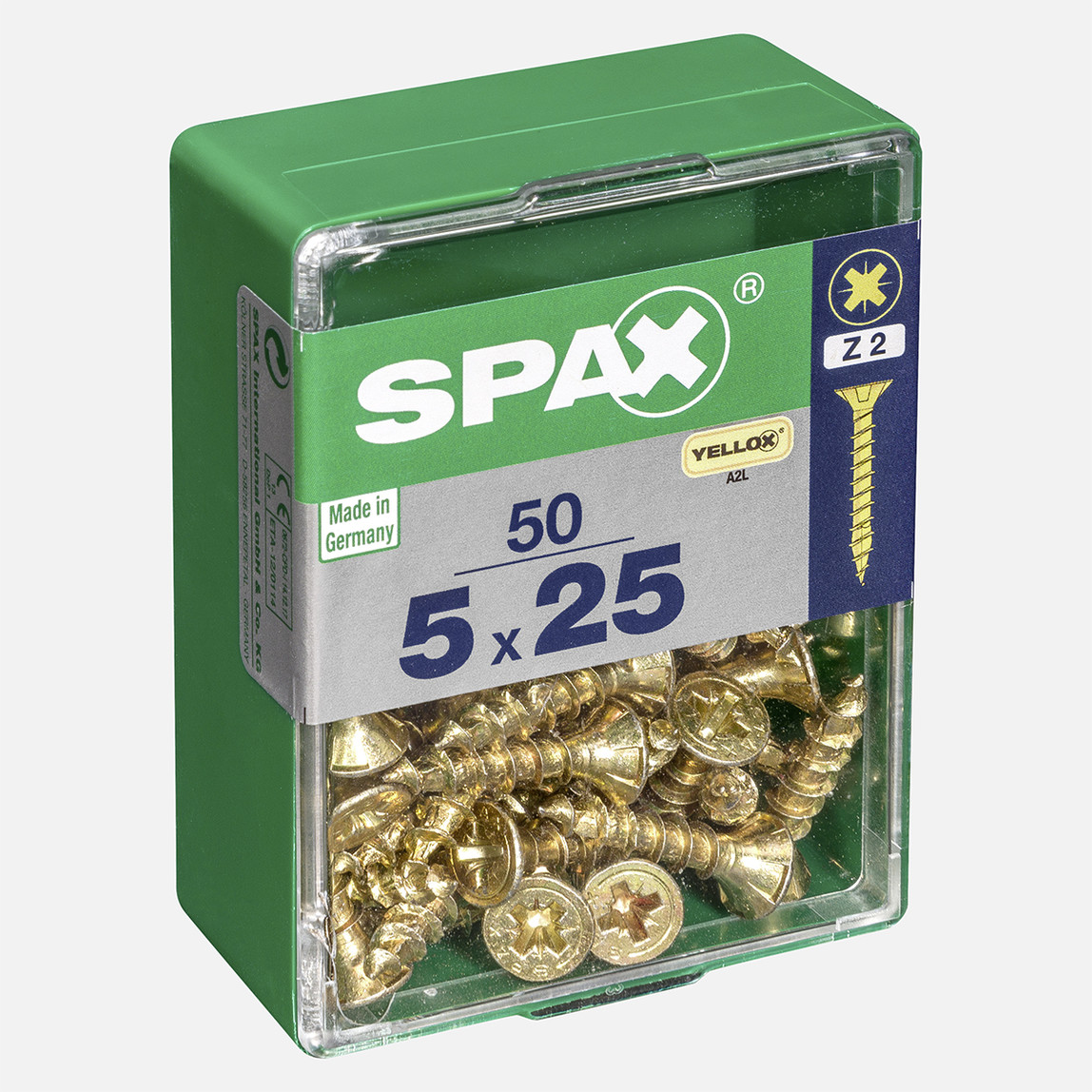    SPAX Havşa Vida Sarı 5X25        