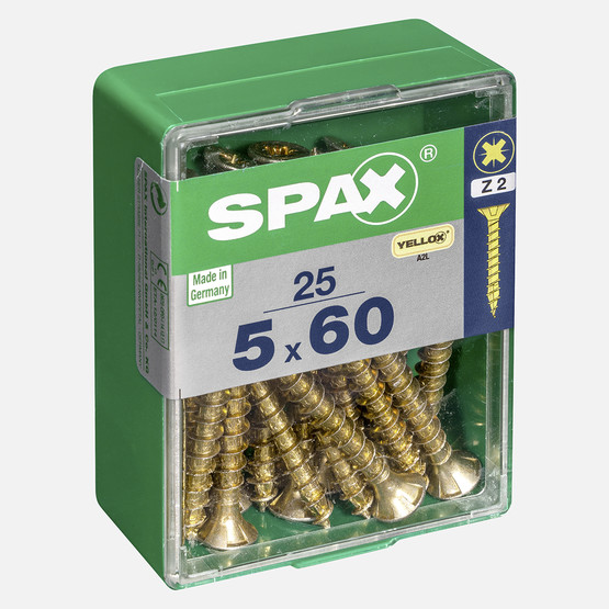 SPAX Havşa Vida Paslanmaz 5X60  