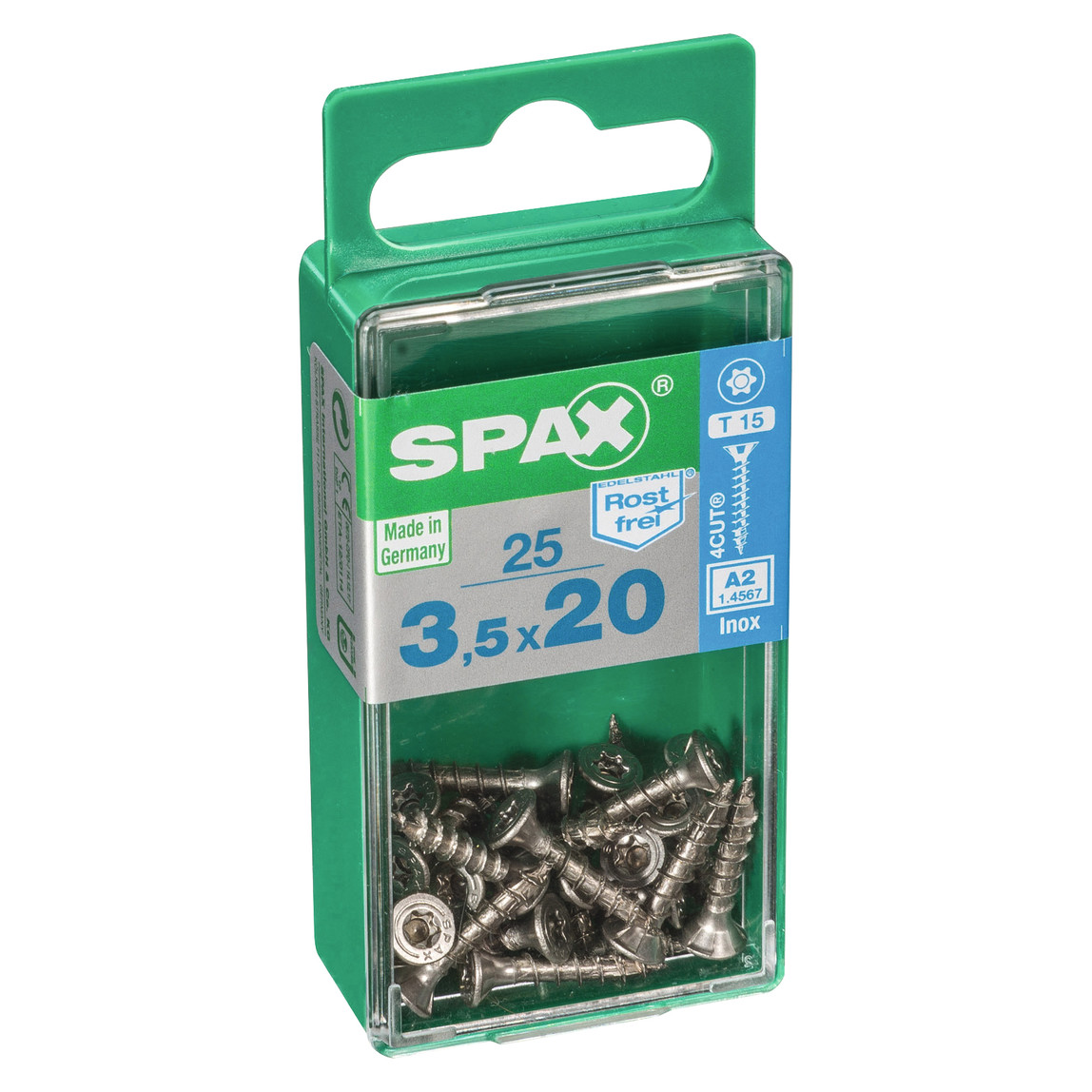    SPAX Havşa Vida Paslanma 3.5X20  