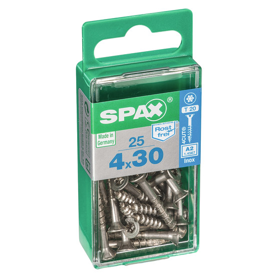 SPAX Havşa Vida Paslanmaz 4X30  