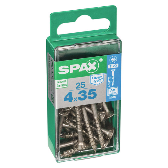 SPAX Havşa Vida Paslanmaz 4X35  