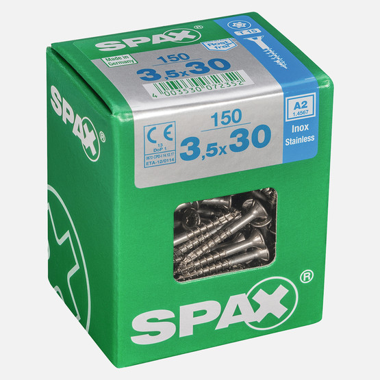 SPAX Havşa Vida A2 Paslanma 3.5X30 