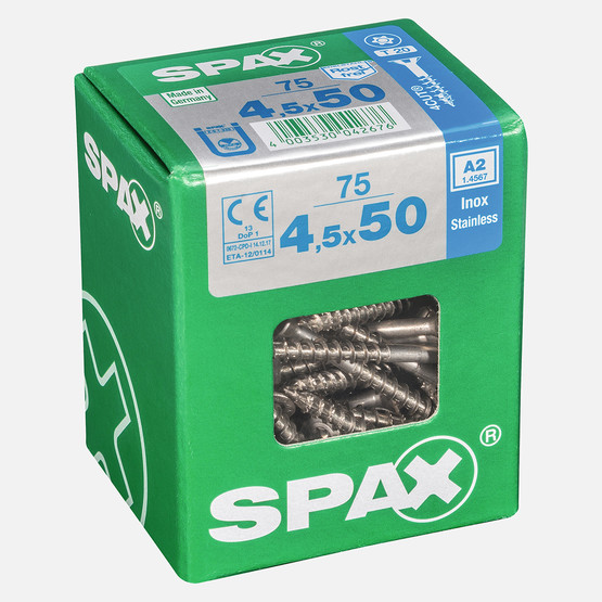 SPAX Havşa Vida A2 Paslanma 4.5X50 