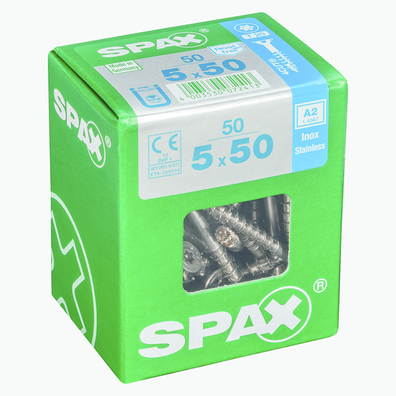 SPAX Havşa Vida A2 Paslanmaz 5X50  