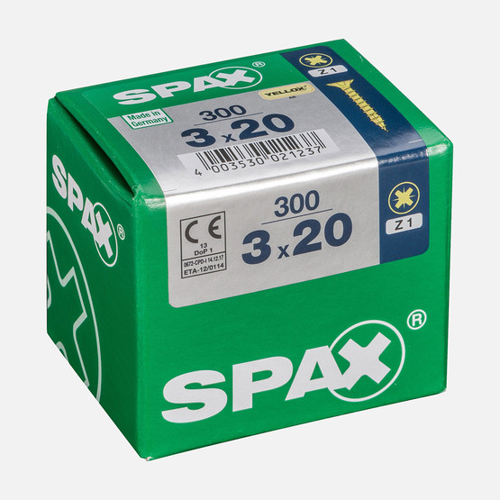 SPAX Havşa Vida Sarı 3X20       