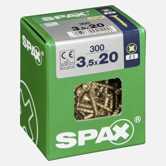 SPAX Havşa Vida Sarı 3.5X20     