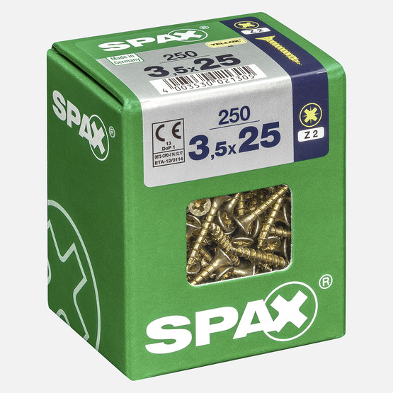 SPAX Havşa Vida Sarı 3.5X25     