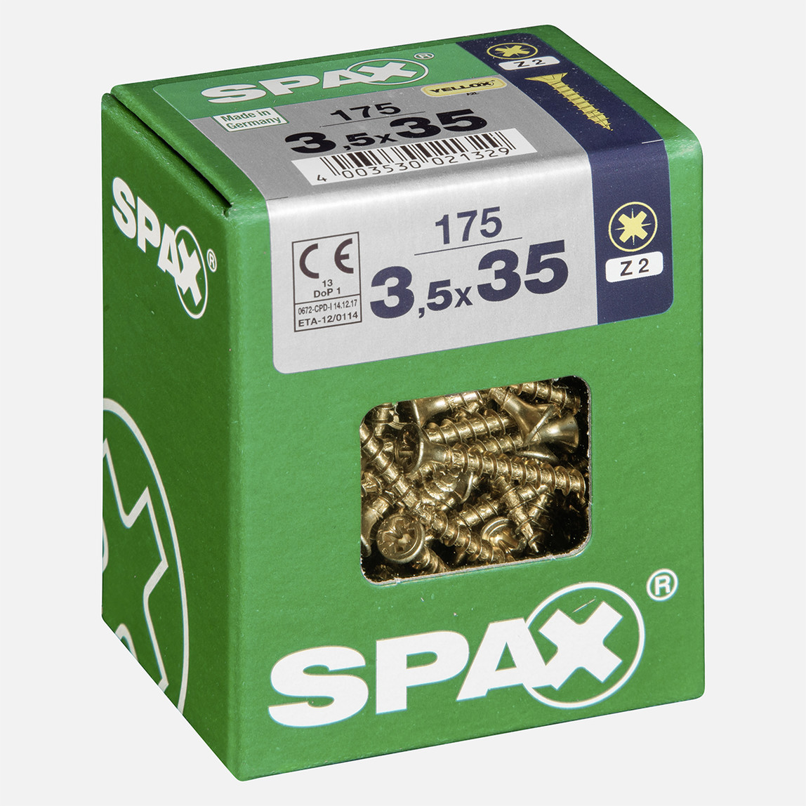    SPAX Havşa Vida Sarı 3.5X35      